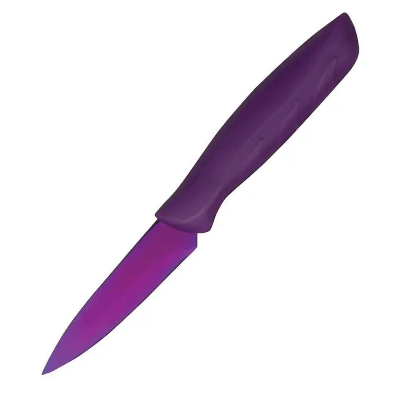 Stratus Culinary Endurance Amethyst Purple Titanium 3'' Paring Knife