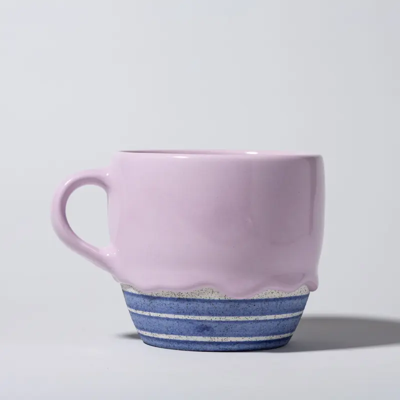 Stripe Belly Mug