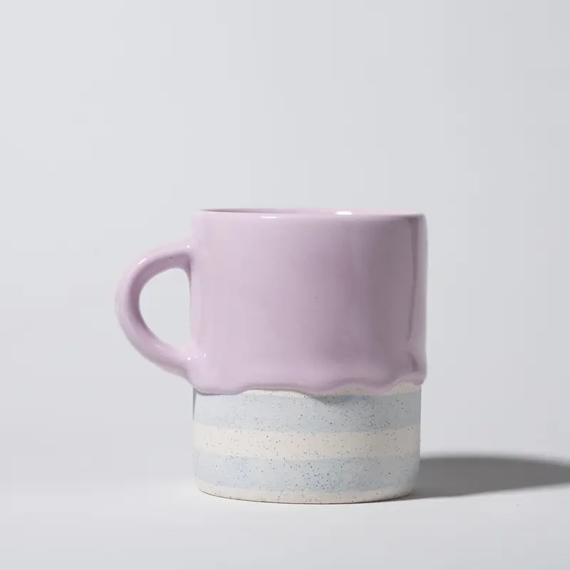 Stripe Cylinder Mug