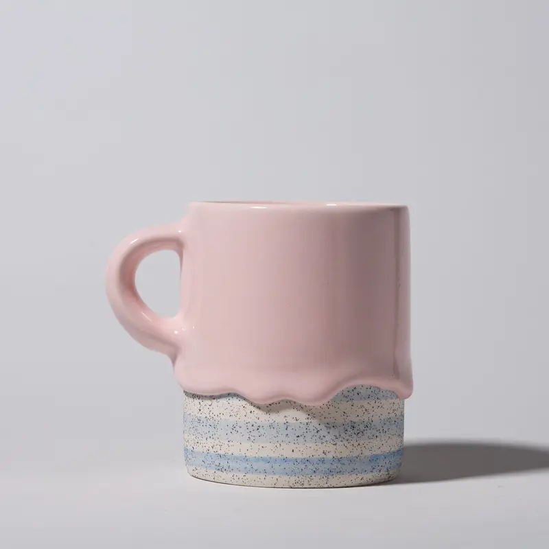 Stripe Cylinder Mug