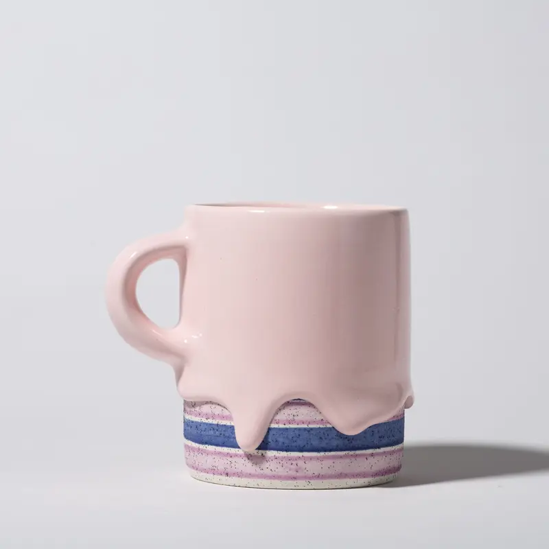 Stripe Cylinder Mug