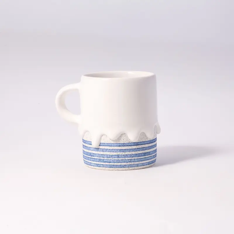 Stripe Cylinder Mug
