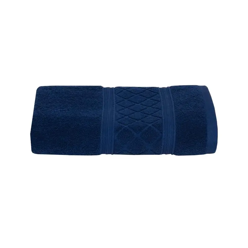Sttelli Radiance Navy Cotton Bath Towel 1 pc (Pack of 6)