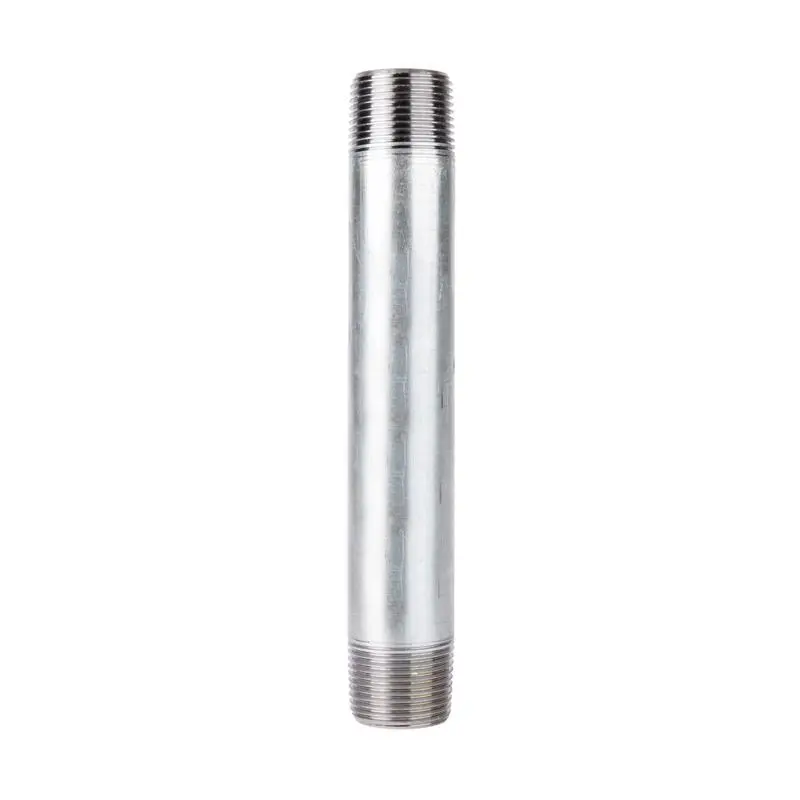STZ Industries 1-1/4 in. MIP each X 1-1/4 in. D MIP Galvanized Steel 8 in. L Nipple - Open Box