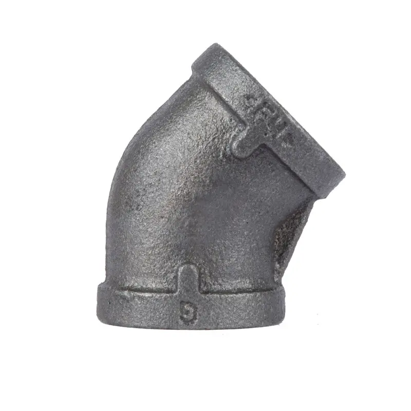 STZ Industries 3 in. FIP each X 3 in. D FIP Black Malleable Iron 45 Degree Elbow - Open Box
