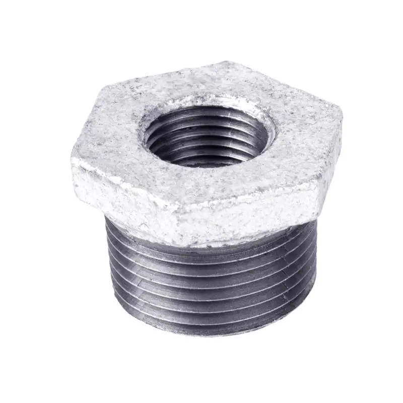 STZ Industries 3 in. MIP each X 2-1/2 in. D FIP Galvanized Malleable Iron Hex Bushing - Open Box