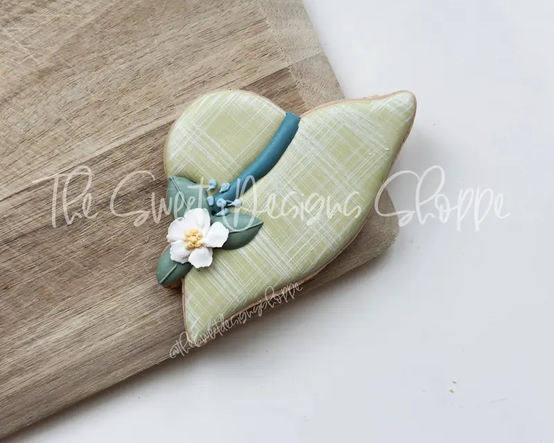 Summer Floral Hat - Cookie Cutter