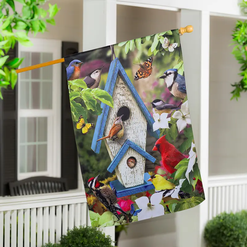 Summer Song Suede House Flag