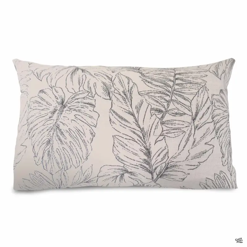 Sunbrella® Outdoor All-Weather Lumbar Pillow | Calm Graphite
