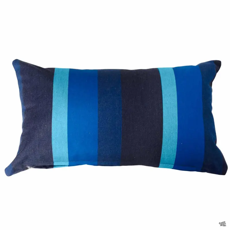 Sunbrella® Outdoor All-Weather Lumbar Pillow | Gateway Indigo