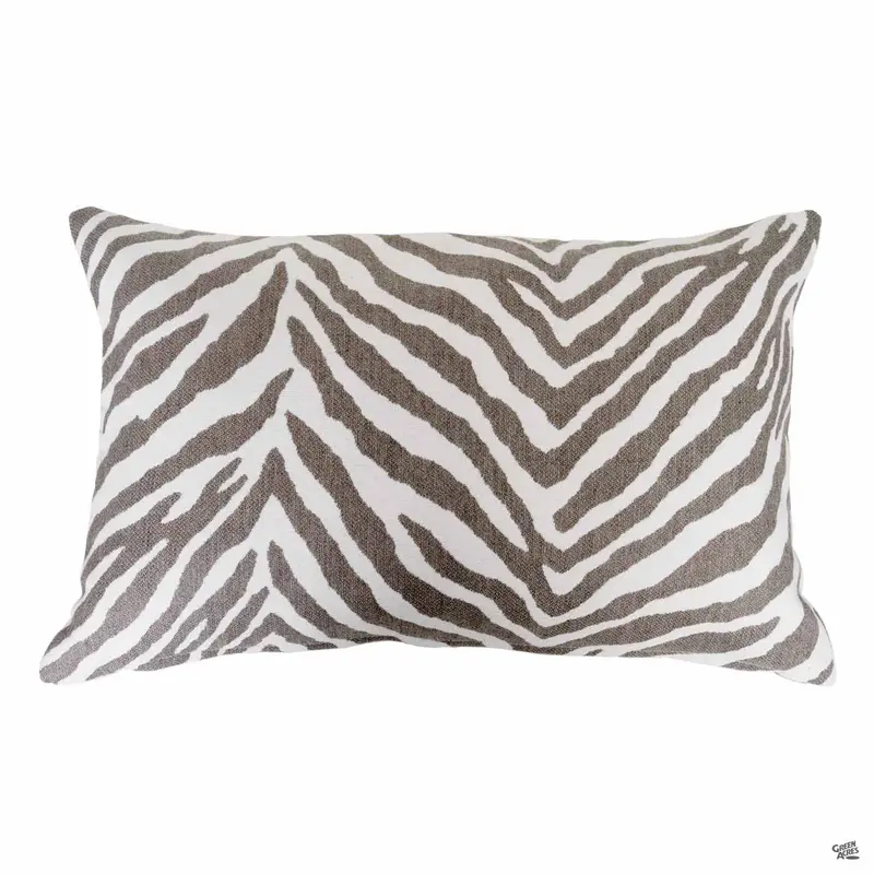 Sunbrella® Outdoor All-Weather Lumbar Pillow | Namibia Grey
