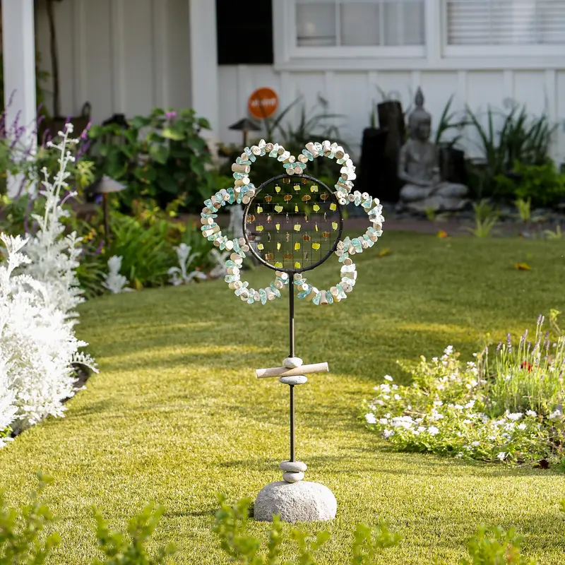 Sunflower Garden Stand 40"H Set of 2 By Garden Age Supply