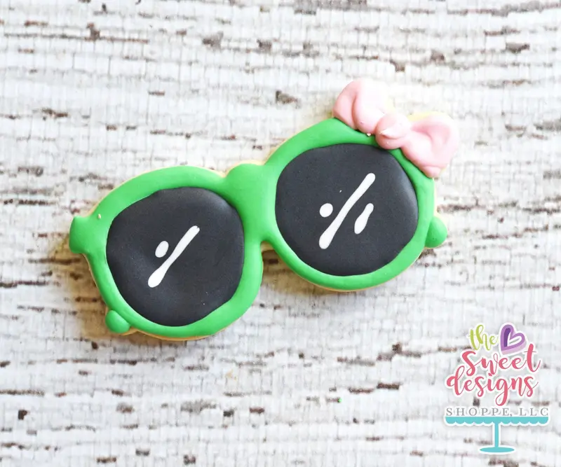 Sunglasses with Bow v2 - Cookie Cutter