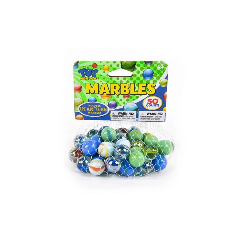 Sunny Days Toymendous Marbles Assorted 50 pc (Pack of 24)