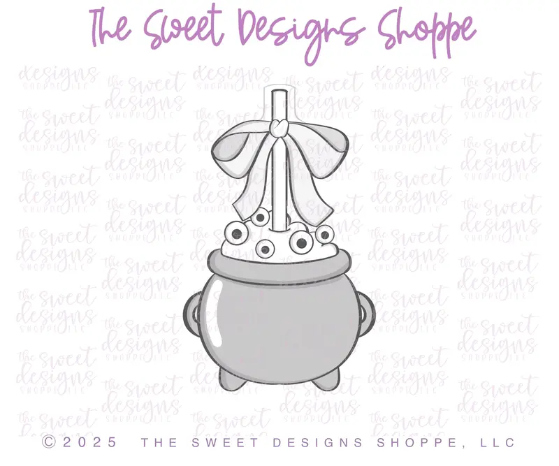 Sweet Cauldron Cakepop - Cookie Cutter