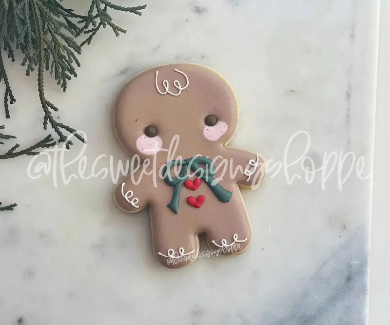 Sweet Gingerbread Boy - Cookie Cutter