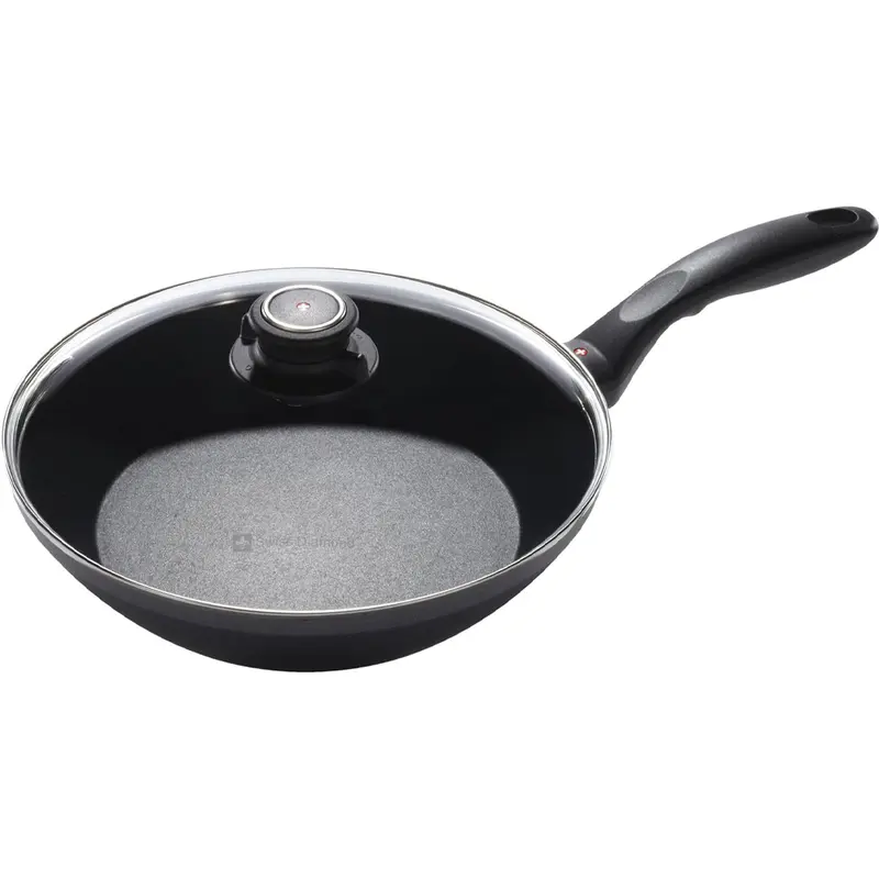 Swiss Diamond 9.5'' Induction Edge Stir Fry Pan With Lid