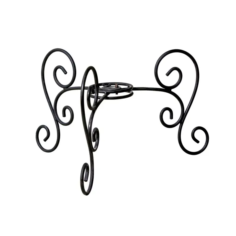 Table Top Bird Bath Stand, Scroll