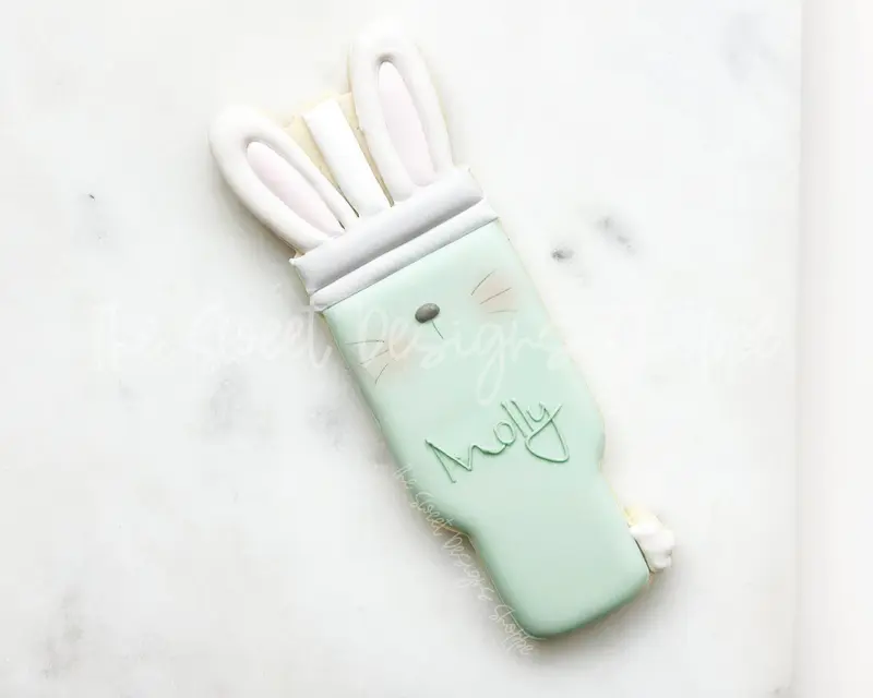 Tall Bunny Tumbler - Cookie Cutter