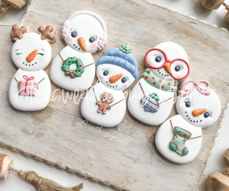 Tall Snowman Set - Set of 5 - Cookie Cutters
