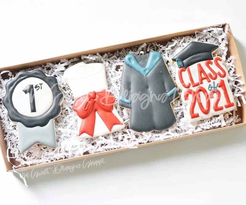 Tallish Graduation Set - Cookie Cutters
