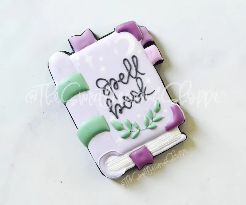 Tallish Spell Book- Cookie Cutter