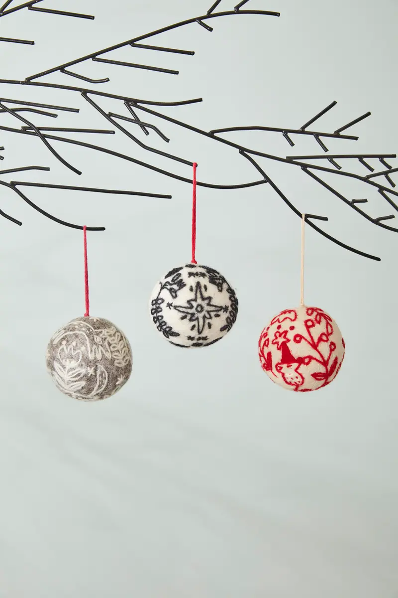 Tannon Ornament Set of 4 By Accent Decor