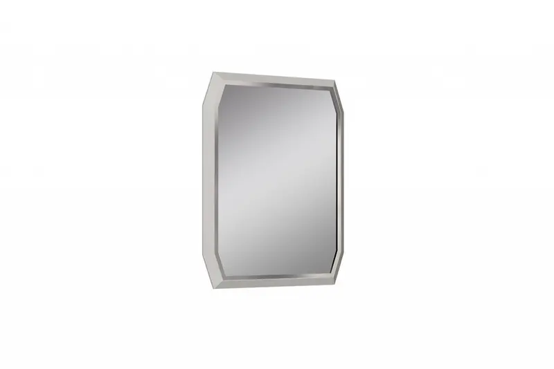 Taupe Glass Mirror By Homeroots