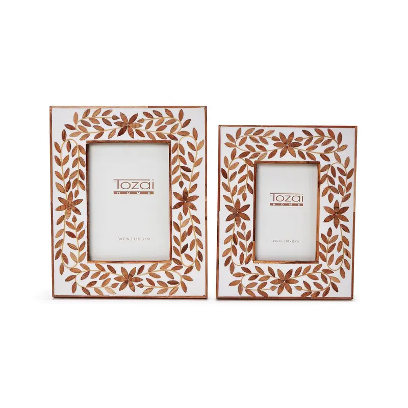 Tea Leaves Photo Frame Set Of 6 By Tozai Home