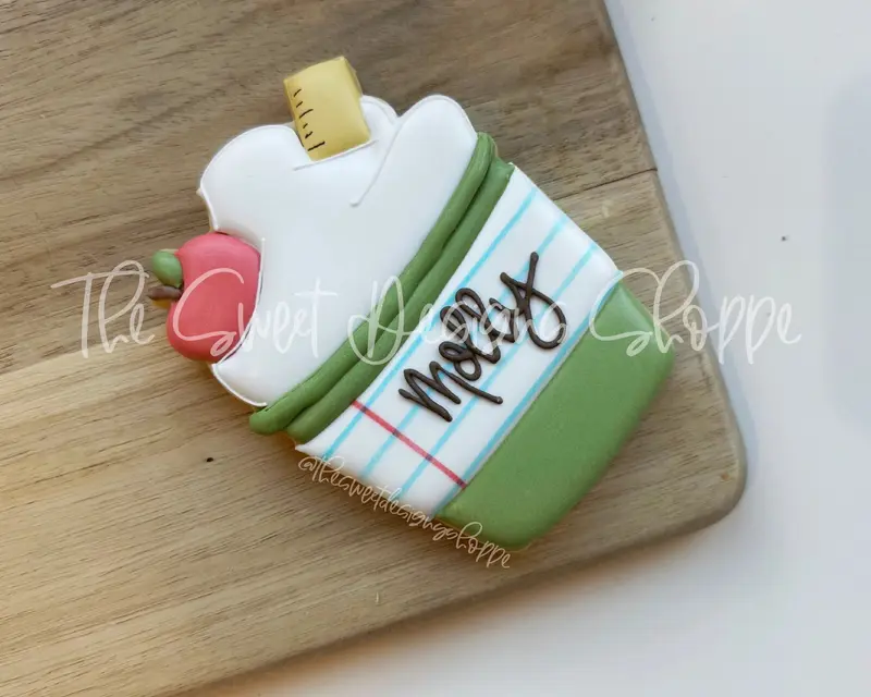 Teacher Coffee Paper Cup - Cookie Cutter
