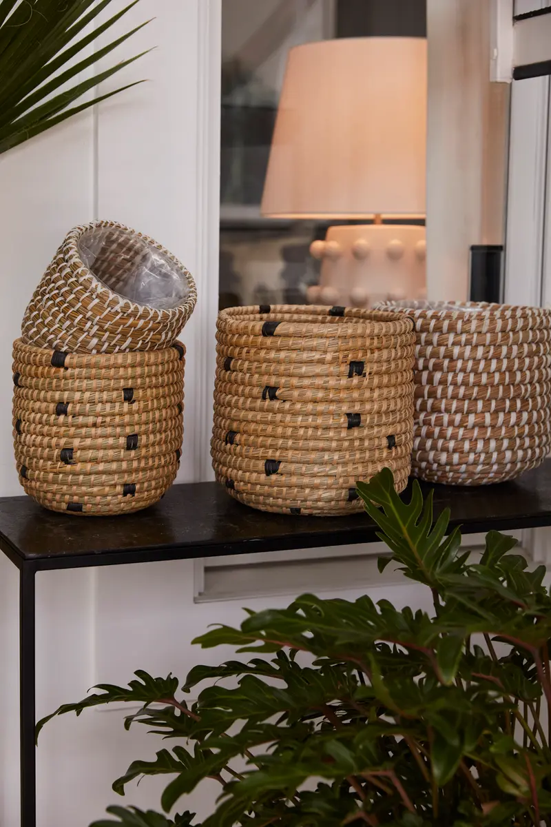 Tejida Basket Set of 4 By Accent Decor