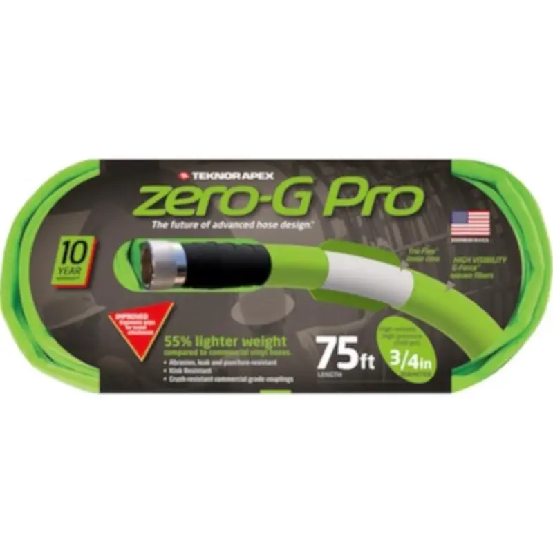 Teknor Apex Zero-G Pro 3/4 in. D X 75 ft. L Commercial Grade Garden Hose - Deal of The Week