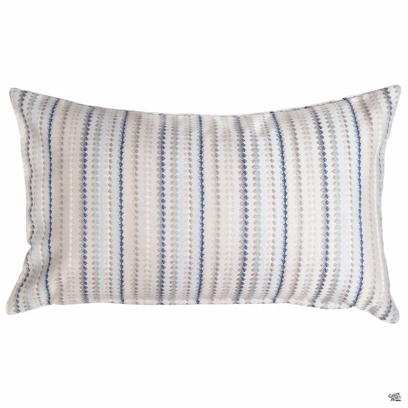 Tempotest® Outdoor All-Weather Lumbar Pillow | Aria Powder Blue