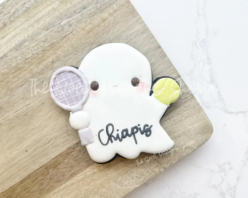 Tennis Ghost - Cookie Cutter