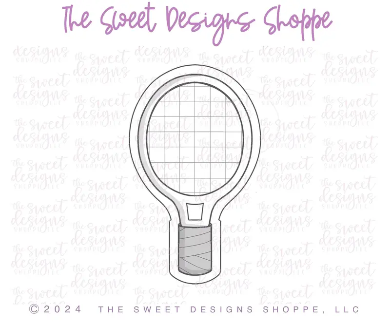 Tennis Racquet - Cookie Cutter