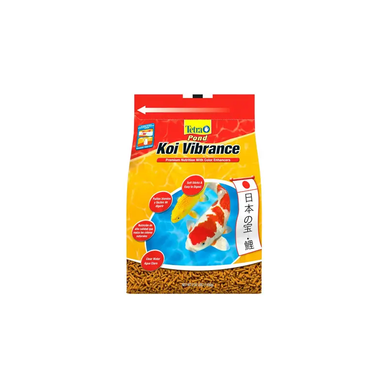 Tetra Pond Koi Vibrance??? Pond Fish Food 2.42 lb. (Pack of 6)