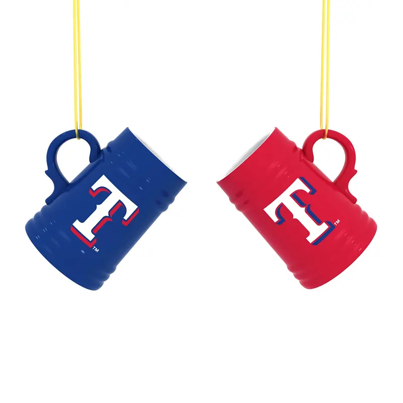 Texas Rangers Ceramic Mini Stein, 3oz, set of 2