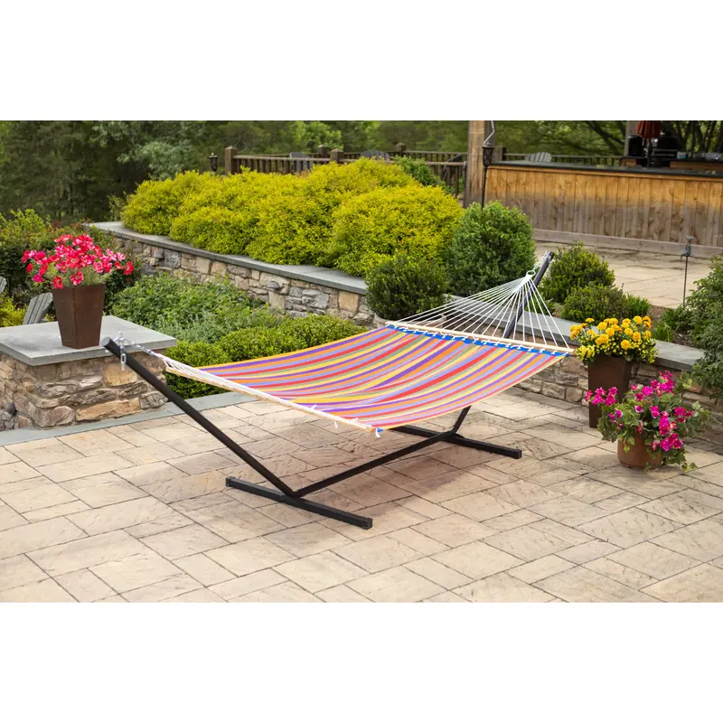 Textilene Qick Dry Hammock Red Stripe,8f00614