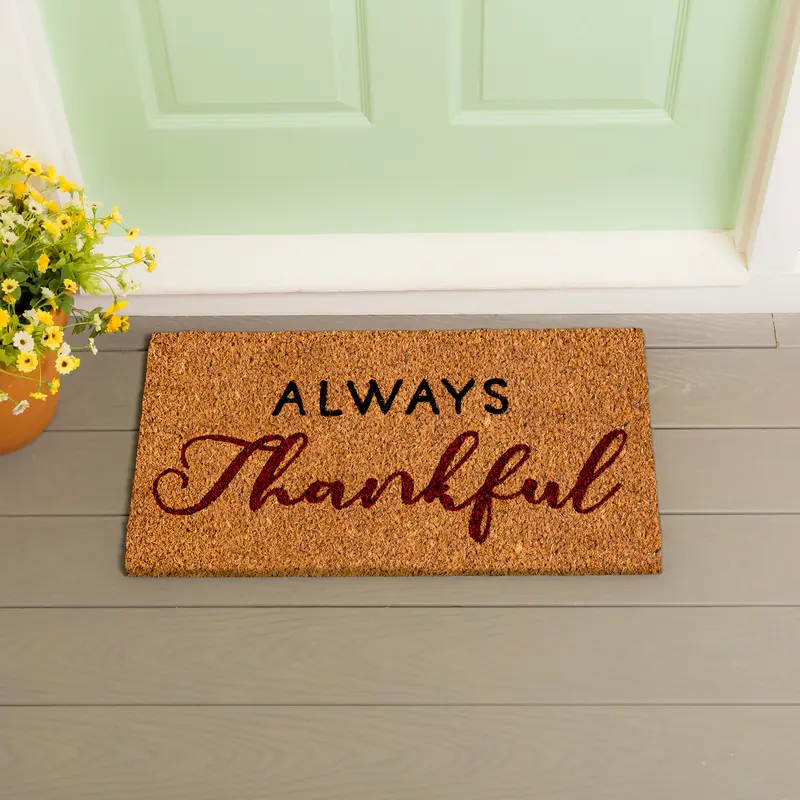 Thankful Coir Mat