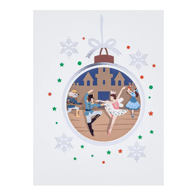The Nutcracker Paper Pop Up Card