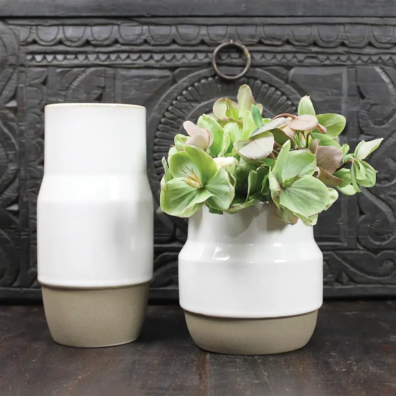 Tiana Vase, Ceramic - Large Set Of 2 By HomArt