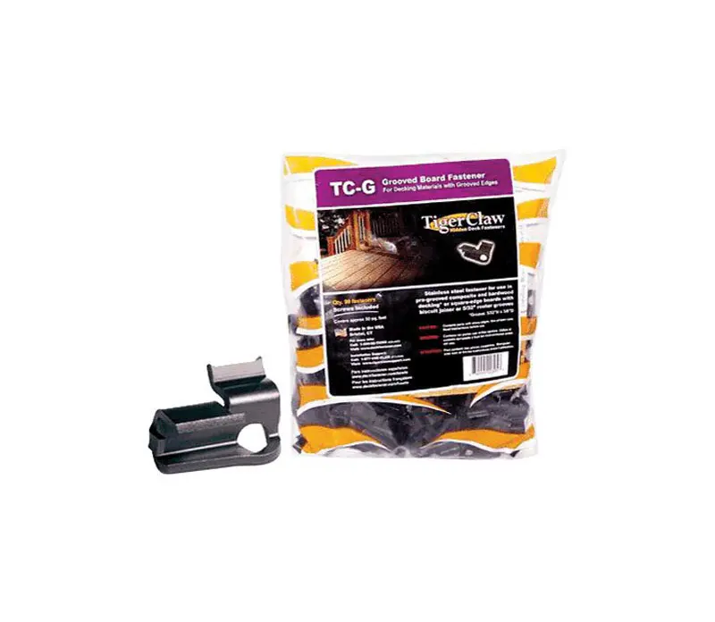 TigerClaw Hidden Deck Fastener 90 pk - Open Box
