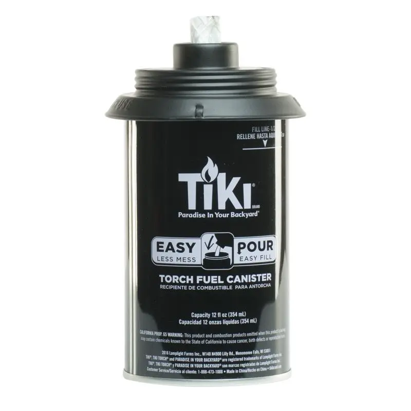 Tiki Replacement Citronella Torch Fuel 12 oz. (Pack of 4) - Open Box