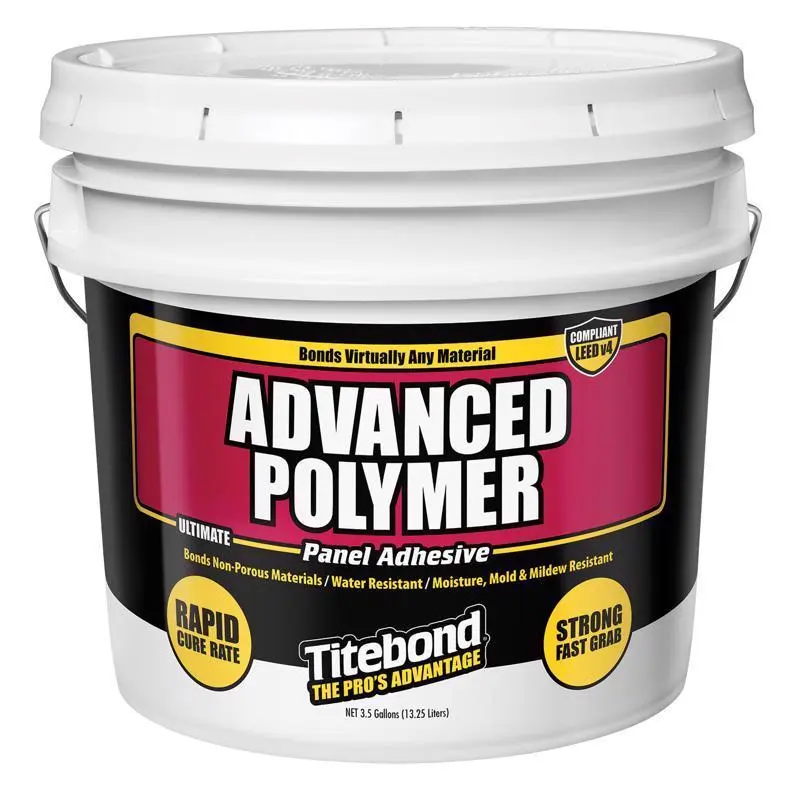 Titebond GREENchoice Ultimate Advanced Polymer Panel High Strength Polyether Tan Adhesive 3.5 gal - Open Box