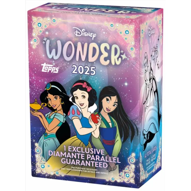 Topps Disney Wonder 2025 Value Box Trading Cards