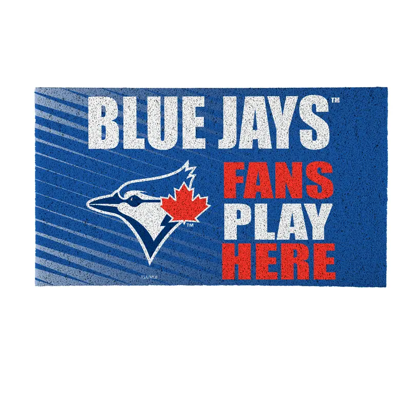 Toronto Blue Jays Fan PVC Mat, 28"x16"