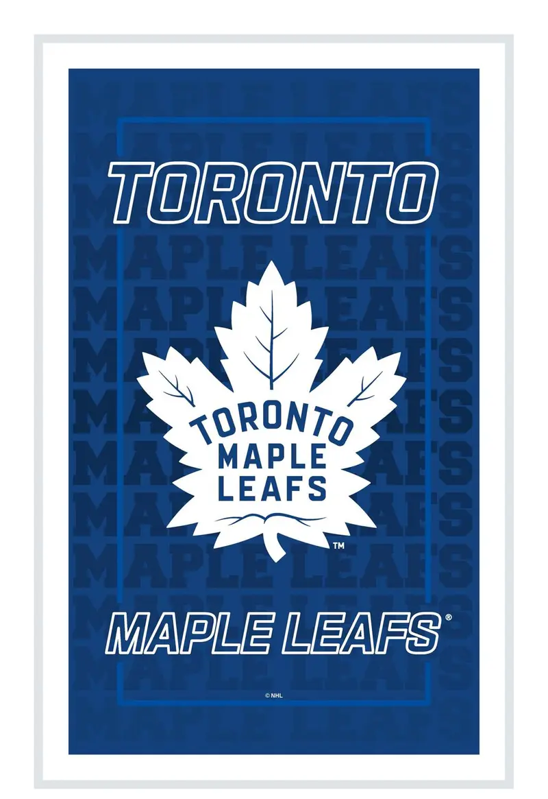 Toronto Maple Leafs Hockey Rectangle Neolite LED Decor