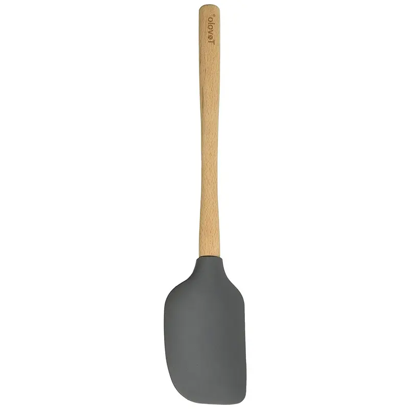 Tovolo Flex-Coreâ® Wood Handled Spatula - Charcoal