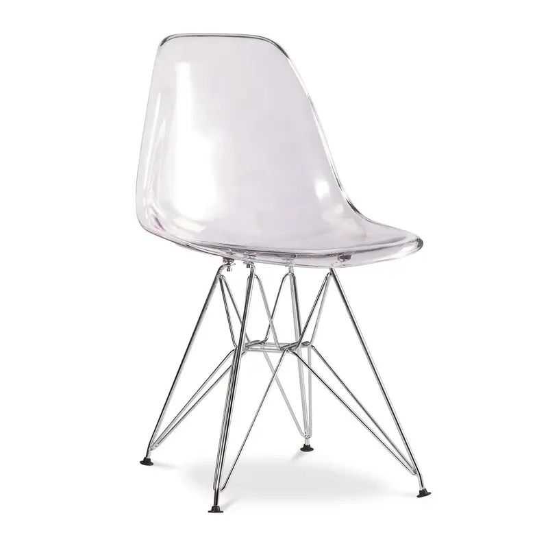 Tower Dining Chair, Clear By World Modern Design