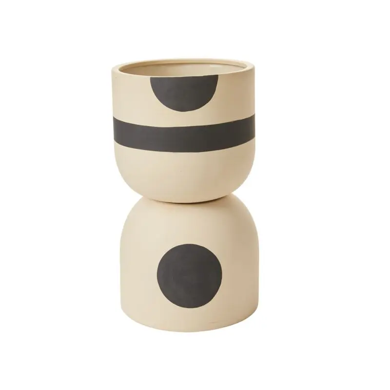 Trabar Planter 9"x 15.75" By Accent Decor